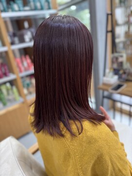 ナチュラアヴェダ(naturA AVEDA) ボルドーカラー/ワインレッド/ケアカラー/AVEDAカラー/AVEDA