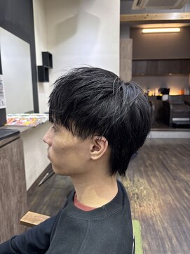 メンズ レオ 天六店(men's LEO) 刈り上げないスタイリッシュマッシュ