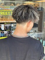 スウェル 船橋店(Swell)&nbsp;MEN’S HAIR/サーフカール/刈り上げセンターパート/船橋