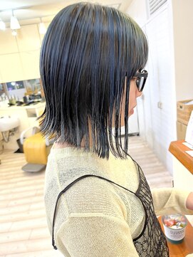 モリオ フロム ロンドン 成増店 【morio成増/宇佐美】切りっぱなしボブ×流行り