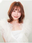 【La fith】ゆるふわボブ×シースルーバング×ダブルカラー