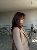 大人海外ハイライトセミロングレイヤー：Kazuma Osumi