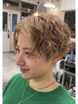ラプト(rapt)&nbsp;お客様スナップ　ハンサムショートウェーブ