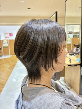 ユニックス イオンモール川口前川店(UNIX) 【黒髪/学生OK】ふんわりくびれミディアムレイヤーウルフ