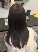 チョコレートブラウンダブルカラーインナーカラーケアブリーチ