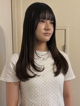 イルフレール(ill frere) ぱつっと　お顔まわりレイヤー　前髪カット　中津　豊崎　大淀