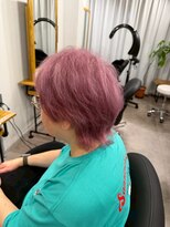 アフェクト 上大岡(affect)&nbsp;ダークパープル/ナチュラルショート/夏のヘアアレンジ/上大岡