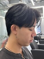 エルマーク 本山(L-MARK)&nbsp;センターパート/ニュアンスパーマ/フェザーパーマ/men's