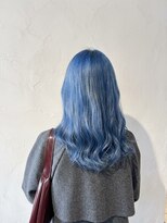 モップス 金沢文庫店(MOPS)&nbsp;ペールブルー「ブリーチ／ダブルカラー/髪質改善/金沢文庫駅」