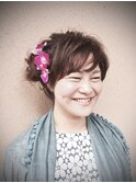 生花で鮮度抜群のパーティーアレンジ♪