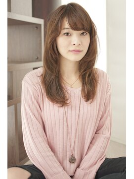 ディフィーノ 青山(DIFINO) 外国人風レイヤースタイル☆軽すぎない絶妙な重さが最新レイヤー