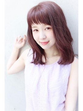 ディー(dee) dee ラフかわパープルピンク