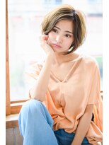 ネオリーブクレア 綱島店(Neolive Krea)&nbsp;似合わせカットで小顔☆美シルエットのショートボブ