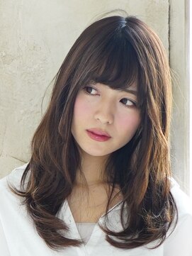 プリムワークス hair&nail Prime works 重軽レイヤーロング