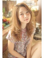 オハナ(ohana) 【ohana/表参道】 洗いざらしで決まるゆるふわワンサイドミディ