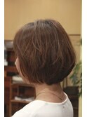 シンプルなボブ