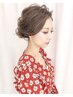 ヘアセットorヘアアレンジ＆フルメイク¥6900【※土日祝9時～、平日10時～】