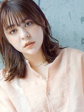 ノラジャーニー(NORA Journey) 【NORA Journey】クリーミーアッシュブラウンの外ハネボブ