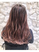 モアナ バイ ヘッドライト 沖縄豊見城店(Moana by HEADLIGHT)&nbsp;Moana豊見城#バレイヤージュ#ピンク