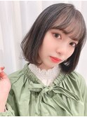AUSTIN☆ボブアッシュブラウンネオウルフレイヤー