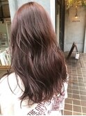 20代30代40代50代ナチュラル小顔カットくすみピンク切りっぱなし