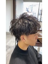 シエル 千葉店(CIEL)&nbsp;【メンズ】マッシュパーマスタイル