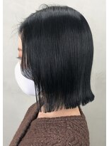 エイト オカチ 上野御徒町店(EIGHT okachi) 【EIGHT 御徒町】UGAWA_切りっぱなしボブ×韓国風ブラック