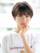 ナチュラルなラフショート☆アッシュブラウン
