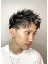 ミモザワークス(Mimosa Works) ホワイトメッシュとフェザーショート