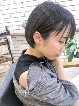 スケッチ(sketcH) 【sketcH.お客様ヘア】コンパクトなミニボブ