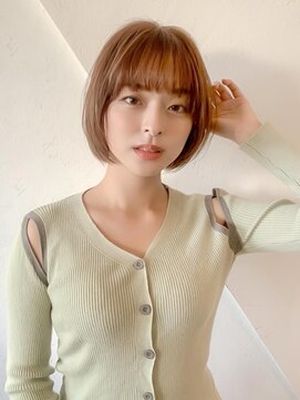 オーブ ヘアー ジュエル 白石店(AUBE HAIR jewel) 20代・30代_似合わせミニボブ