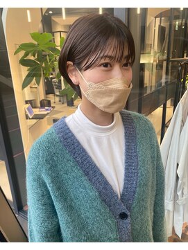 イワイナゴヤ(i i -IWAI NAGOYA-) 耳掛けショートヘア