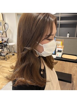アルマヘアー(Alma hair by murasaki) ◎明るめのアッシュベージュカラー◎