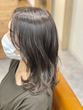 ロア(lore) 【lore銀座】うるつやグレージュ　ナチュラルカール