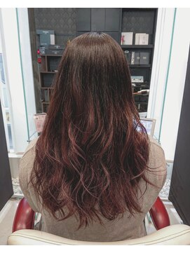 アース 富谷店(HAIR & MAKE EARTH) グラデーションカラー×ピンクグレージュ(^-^)v