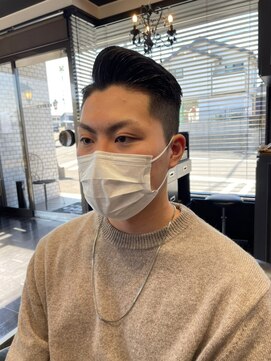 ヒロザバーバー(HIRO THE BARBER) サイドパート