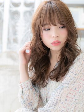 モッズヘア 越谷(mod's hair) ★ラフ波巻きくるくるウェーブフェミニンロング20代30代40代★9