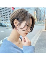 イオエ 岡本(ioe)&nbsp;髪質改善/チェリーブラウン/モード/ダークアッシュ/イメチェン