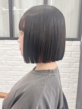 ネオリーブ クーロ(Neolive curro) 小顔ボブ×美髪[ぱつっとボブ/縮毛矯正/横浜韓国]