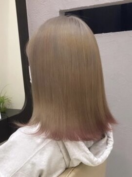 ヘアショップエヌアンドエー 久喜 栗橋店(hairshop N&A) チェリーブラウン・フェミニン・エンドカラー#栗橋