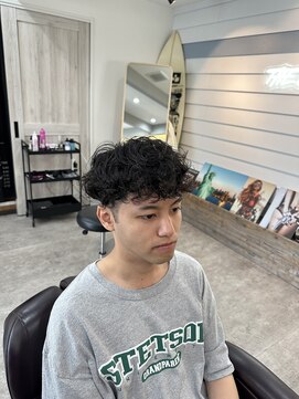 スウェル 船橋店(Swell) ハイライト/マッシュパーマ/束感/波巻き/メンズ1