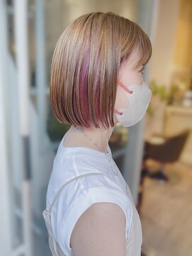 キビト(kibito) インナーカラーピンク