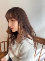 ガーランド (Garland)&nbsp;大人かわいいまろやかピンクベージュ/小顔シースルー前髪