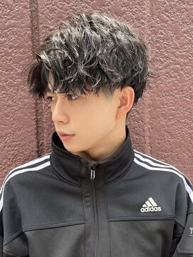 ツーダブルバイフィフス 西梅田店(WW.. by fifth) ツイストスパイラルメンズマッシュツイストパーマツーブロック