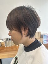 ビューエヒメ(VIEW EHIME)&nbsp;大人ラフウェーブ20代30代40代ボブブラウンスウィングショート