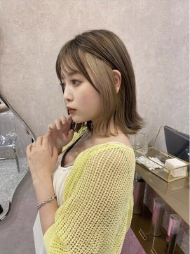 ロンドカスティーヨ 四日市(Lond castillo) 【futaba】外ハネボブ×インナーカラー