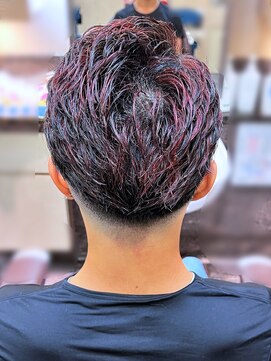 銀座マツナガ 浅草店 メッシュカラー/フェード/ツイストスパイラルパーマ