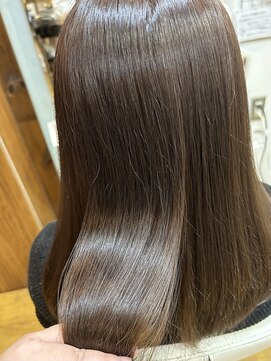 ジャストヘア ラポール 北久里浜店(just hair RAPPOR) 【根岸真奈美】オージュア/アディクシーカラー/アメジスト