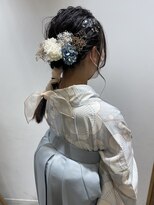 リア(Li'a by neolive)&nbsp;袴着付け、ヘアセット