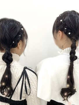 リルミー(Lilme) お揃いで可愛いツインテ♪_ゆう